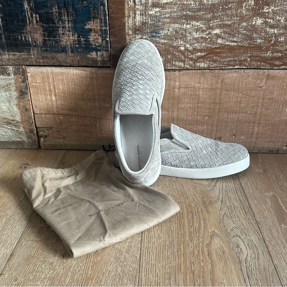 Bottega Veneta Suede Sneaker Pelle S.Gomm